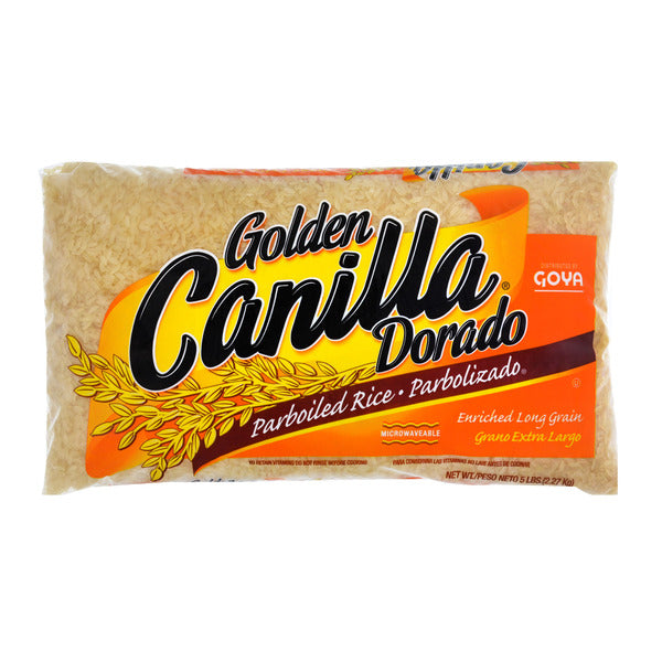 Goya Enriched Long Grain, Golden Canilla Parboiled Rice  DestGlow