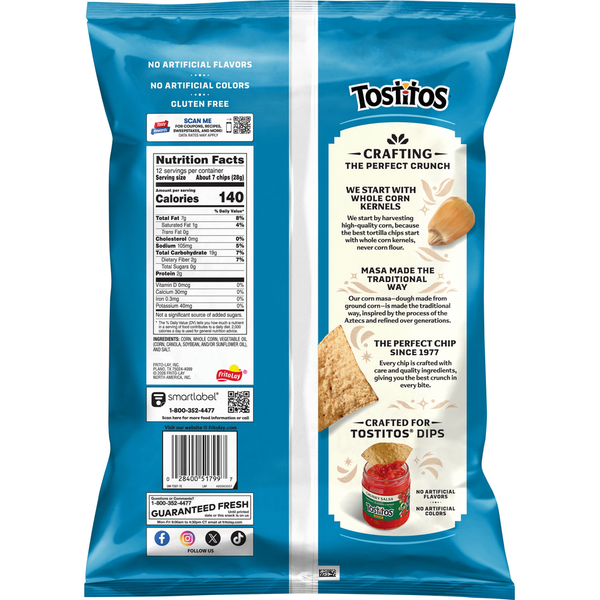 Tostitos Tortilla Chips, Original Restaurant Style  DestGlow