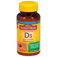 Nature Made Vitamin D3, Extra Strength, 125 mcg, T...
️  DestGlow