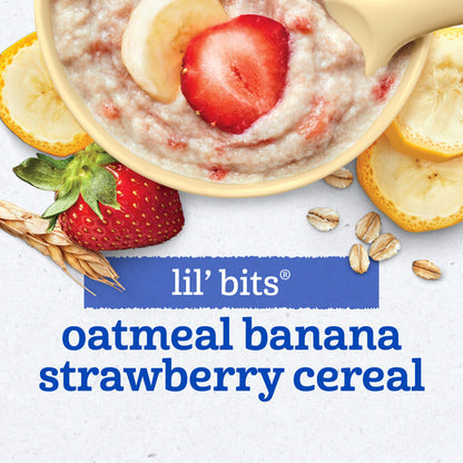 Gerber Stage 3 Baby Food Oatmeal Banana Strawberry Cereal Baby Oatmeal Cereal
