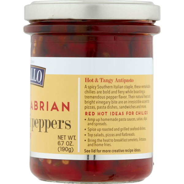 DeLallo Chili Peppers, Whole Calabrian, Hot &amp; Spicy