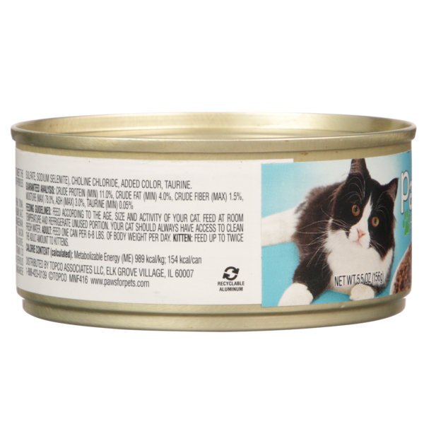 Paws Happy Life Tuna Dinner Classic Cat Food  DestGlow