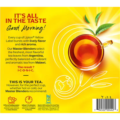 Lipton Yellow Label Black Tea  DestGlow