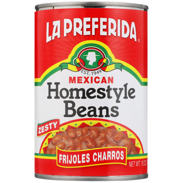 La Preferida Mexican Homestyle Beans, Frijoles Charros  DestGlow