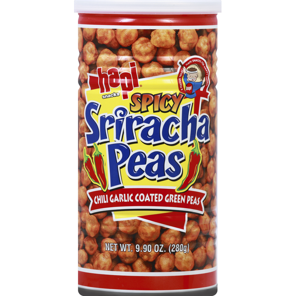 Hapi Snacks Peas, Sriracha, Spicy  DestGlow