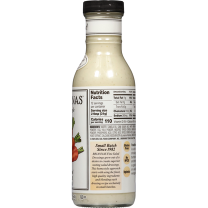 BRIANNAS Traditional Home Style Ranch Dressing  DestGlow