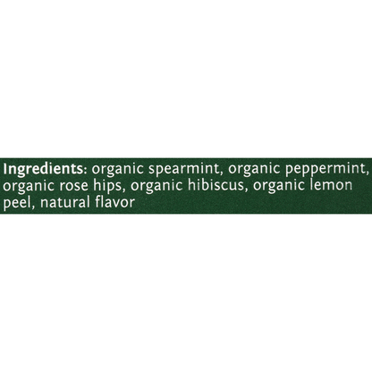 Steep By Bigelow Organic Mint Herbal Tea Caffeine Free 20 TB, 20 individually wrapped tea bags