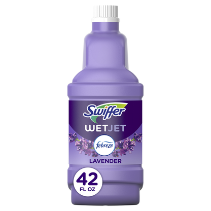 Swiffer WetJet Liquid Floor Cleaner, Lavender Vanilla &amp; Comfort