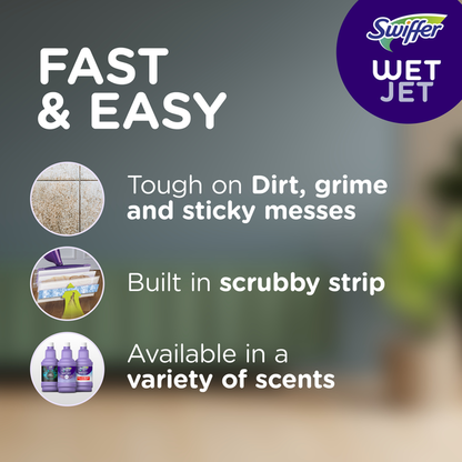 Swiffer WetJet Hardwood Floor Spray Mop Starter Kit Surface Care