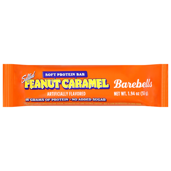 Barebells Soft Salted Peanut Caramel Protein Bar  DestGlow