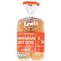 Lewis Bake Shop Hawaiian Half Pack Hot Dog Buns️  DestGlow