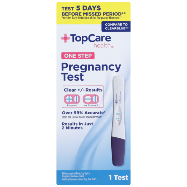 TopCare One Step Pregnancy Test  DestGlow