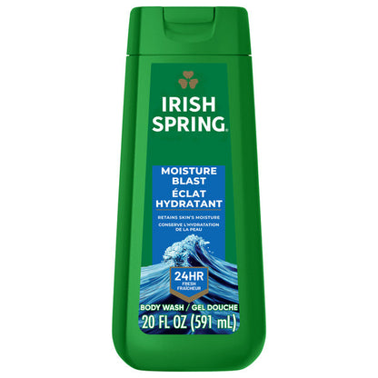 Irish Spring Body Wash For Men, Moisture Blast