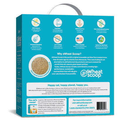 sWheat Scoop Original Natural Wheat Cat Litter