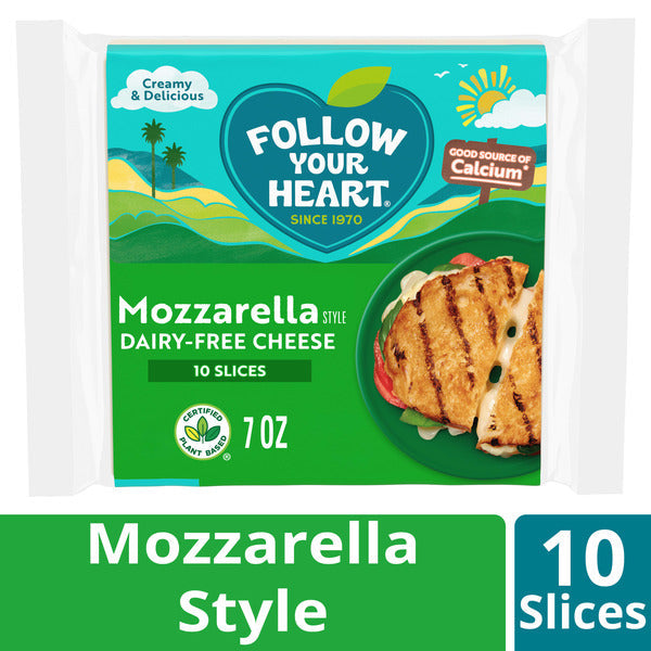Follow Your Heart Dairy-Free Mozzarella Slices  DestGlow