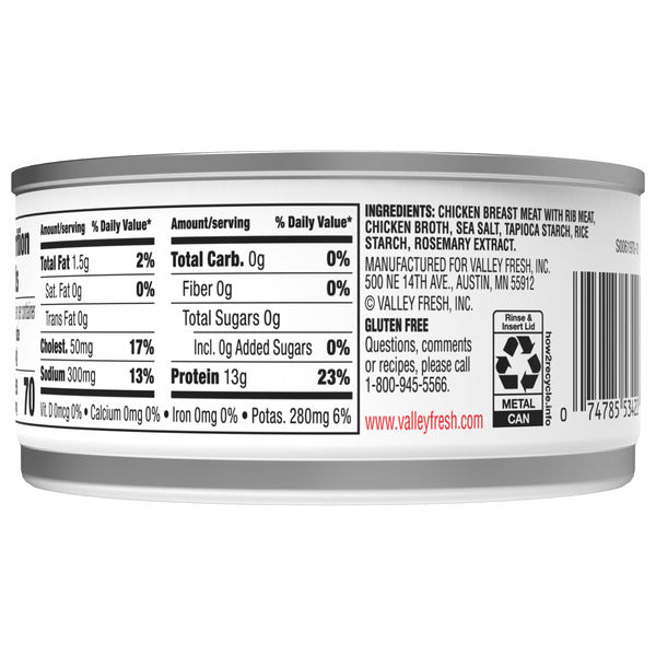 VALLEY FRESH 100% Natural Chicken Breast, 10 OZ  DestGlow