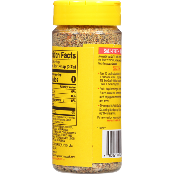 Dash Original Salt-Free Seasoning Blend  DestGlow