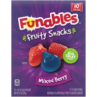 Funables Fruity Snacks Mixed Berry Flavored Snacks️  DestGlow