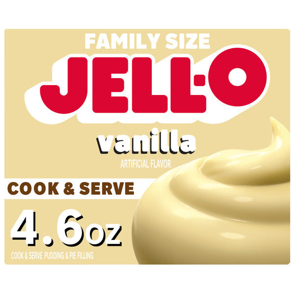 Jell-O Vanilla Pudding &amp; Pie Filling Mix  DestGlow