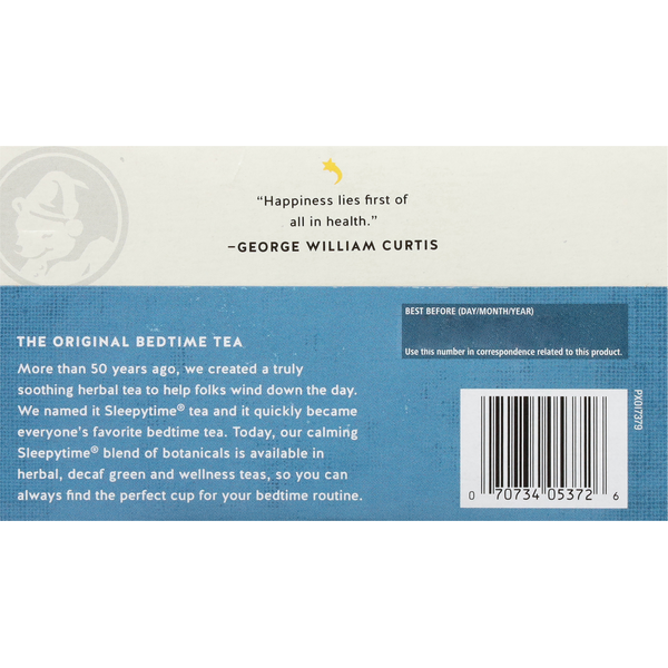 Celestial Seasonings Wellness Tea, Caffeine Free, Tea Bags  DestGlow