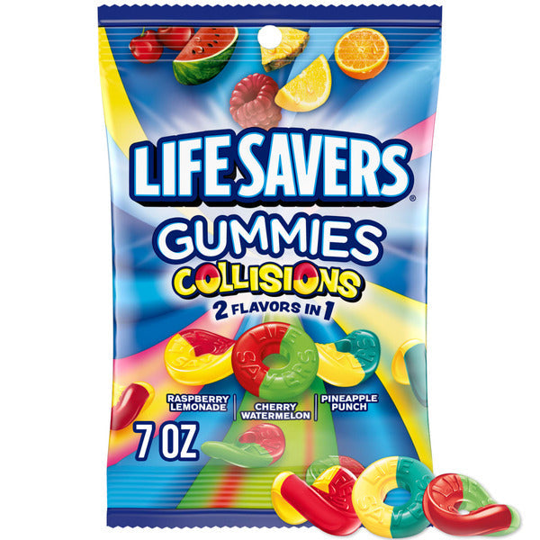 Life Savers Gummy Candy Collisions  DestGlow