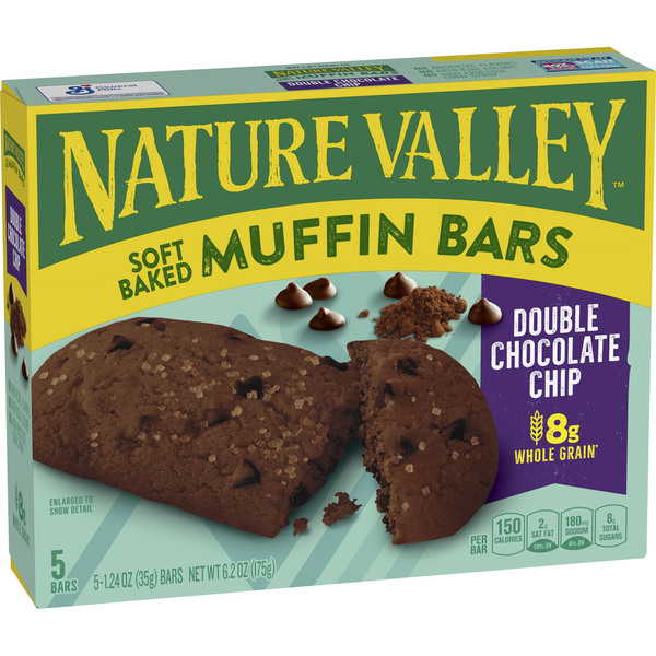 Nature Valley Double Chocolate Chip Soft Baked Muffin Bars  DestGlow