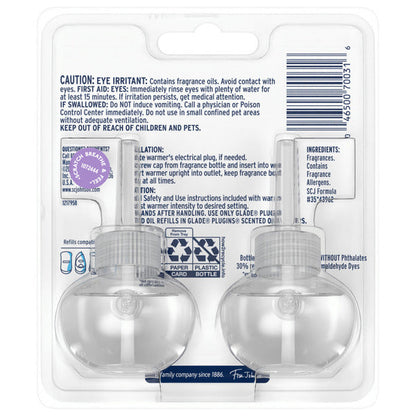 Glade PlugIns Scented Oil Refills, Air Freshener, Lavender &amp; Vanilla