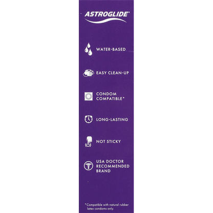 ASTROGLIDE Personal Lubricant, Water-Based