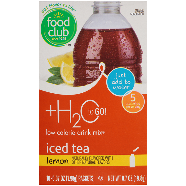 Food Club Lemon Flavored Iced Tea  DestGlow