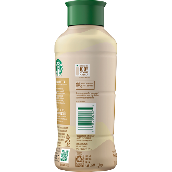 Starbucks Vanilla Latte Iced Espresso  DestGlow