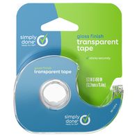 Simply Done Transparent Tape, Gloss Finish️  DestGlow