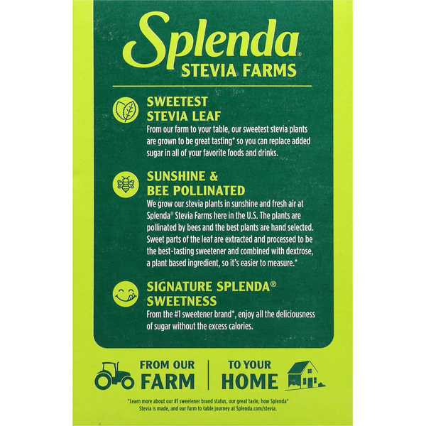 Splenda Sweetener, Zero Calorie, Stevia