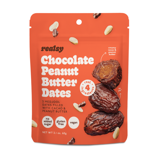 realsy Chocolate Peanut Butter Dates  DestGlow