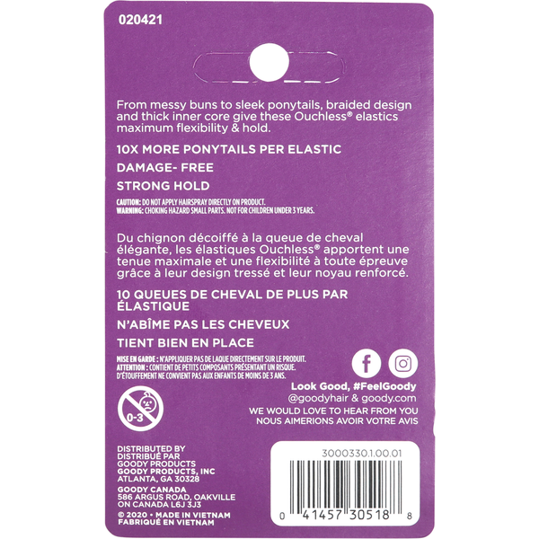 Goody Elastics, Ouchless  DestGlow