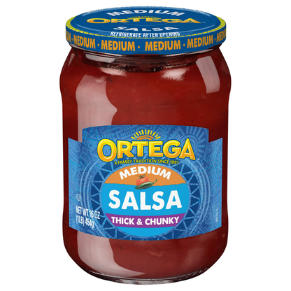 Ortega Medium Thick &amp; Chunky Salsa