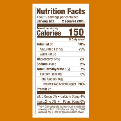 Ghirardelli Milk Chocolate Squares with Caramel Filling