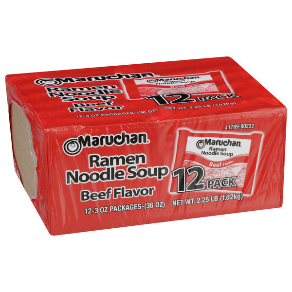 Maruchan Ramen Noodle Soup, Beef Flavor  DestGlow