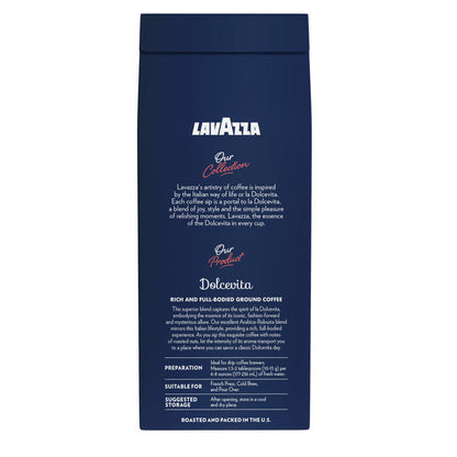 Lavazza Dolcevita Classico Medium Roast Ground Coffee