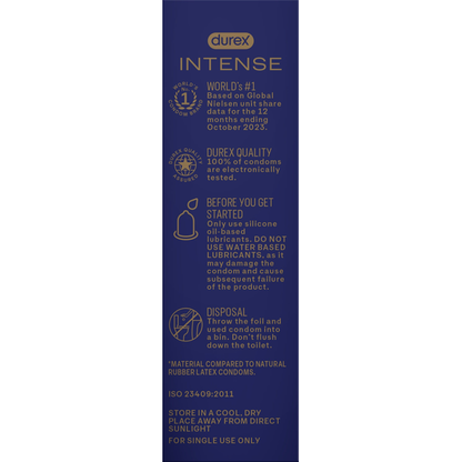 Durex Premium Non-Latex Nitrile Condoms