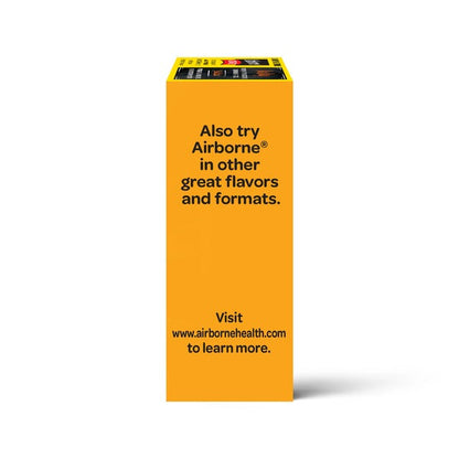 Airborne Zesty Orange Effervescent Tablets - 1000mg Vitamin C - Immune Support Supplement