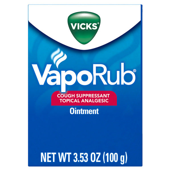 Vicks Vaporub Original Cough Suppressant Topical Analgesic  DestGlow