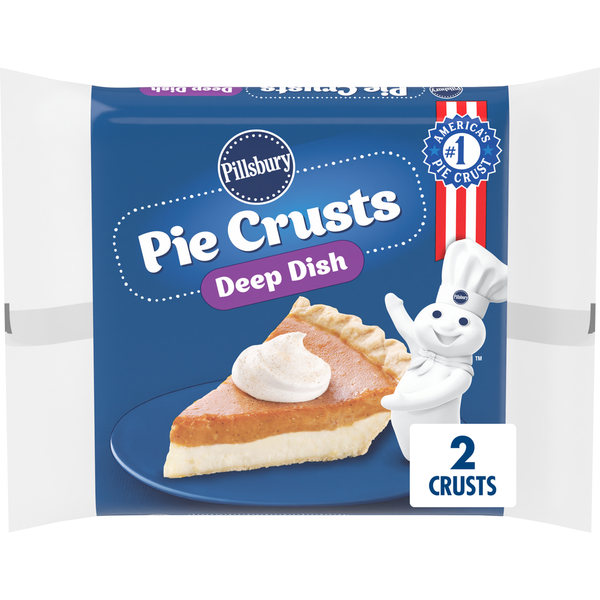 Pillsbury Frozen Ready to Bake Deep Dish Nine Inch Pie Crusts  DestGlow
