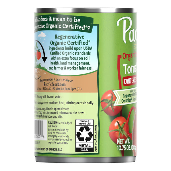 Pacific Foods Organic Tomato Soup  DestGlow