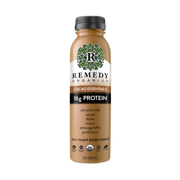 Remedy Organics Cacao Essentials Plant-Based Protein, Ready-to-Drink  DestGlow