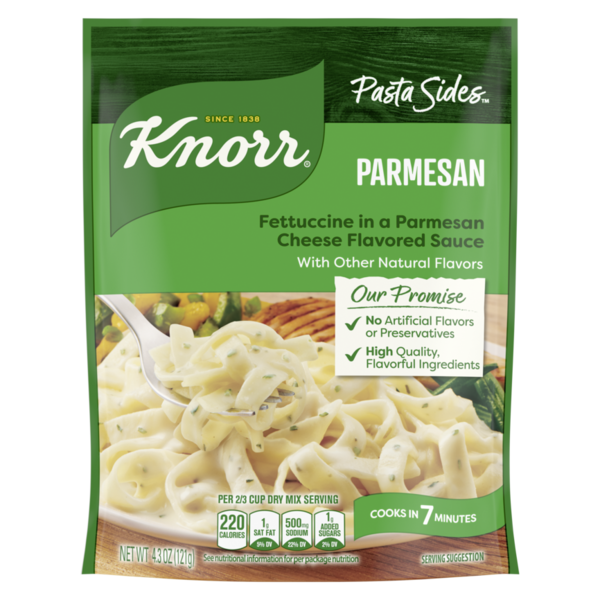 Knorr Pasta Sides Parmesan  DestGlow