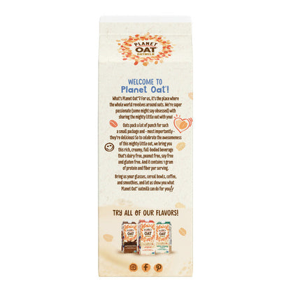 Planet Oat Unsweetened Vanilla Oatmilk