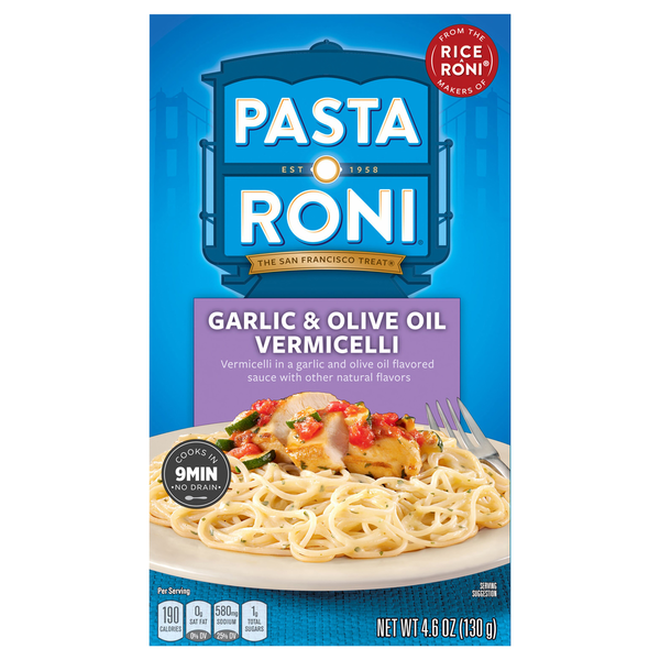 Pasta Roni Vermicelli, Garlic &amp; Olive Oil