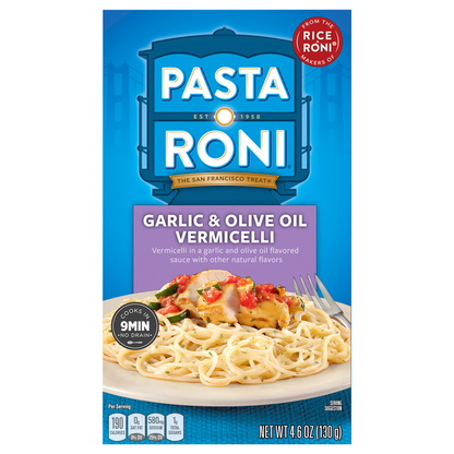 Pasta Roni Vermicelli, Garlic &amp; Olive Oil