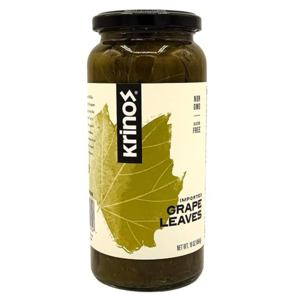 Krinos Gourmet Grape Leaves in Vinegar Brine  DestGlow