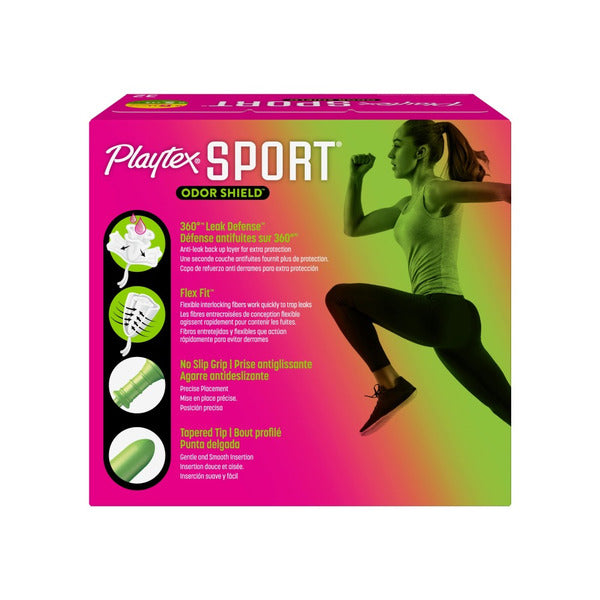 Playtex Odor Shield Tampon, Multi-Pack Regular &amp; Super Absorbency